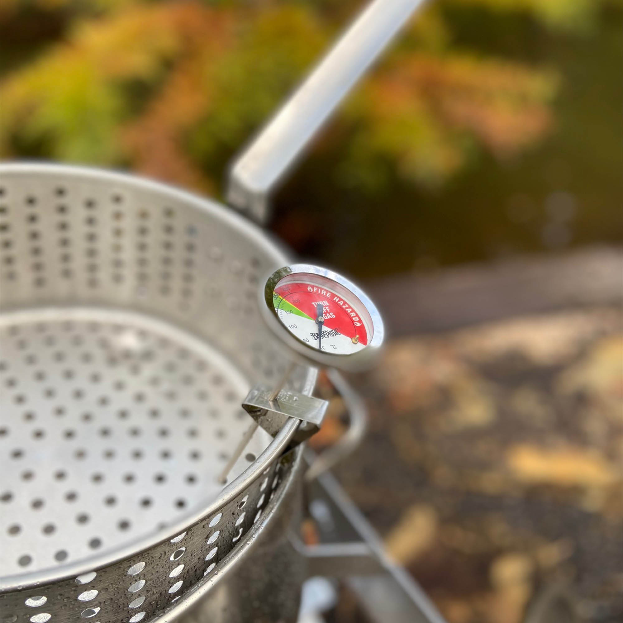 10-qt Stainless Fry Pot