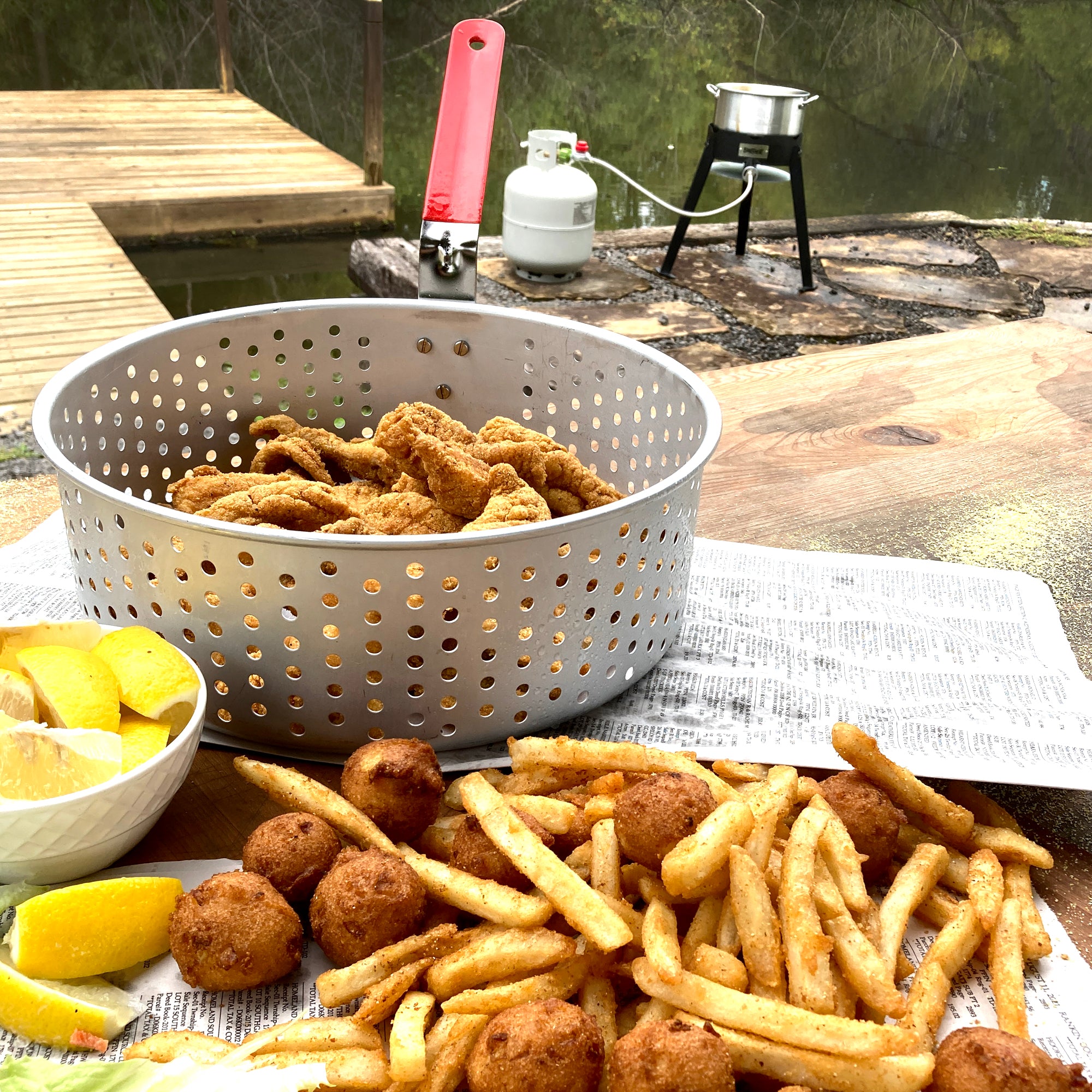 Aluminum Fish Cooker
