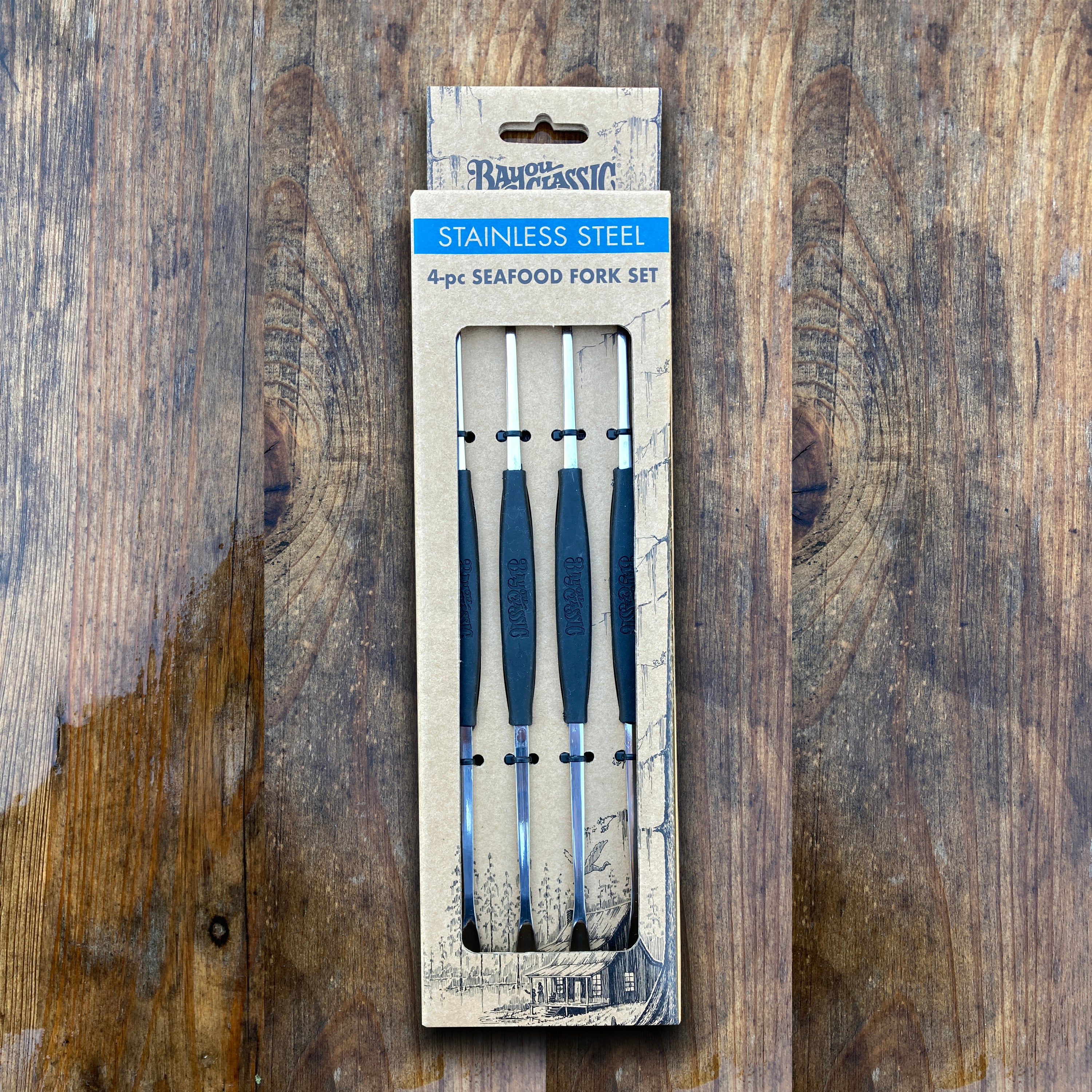 4-pc Seafood Fork Set