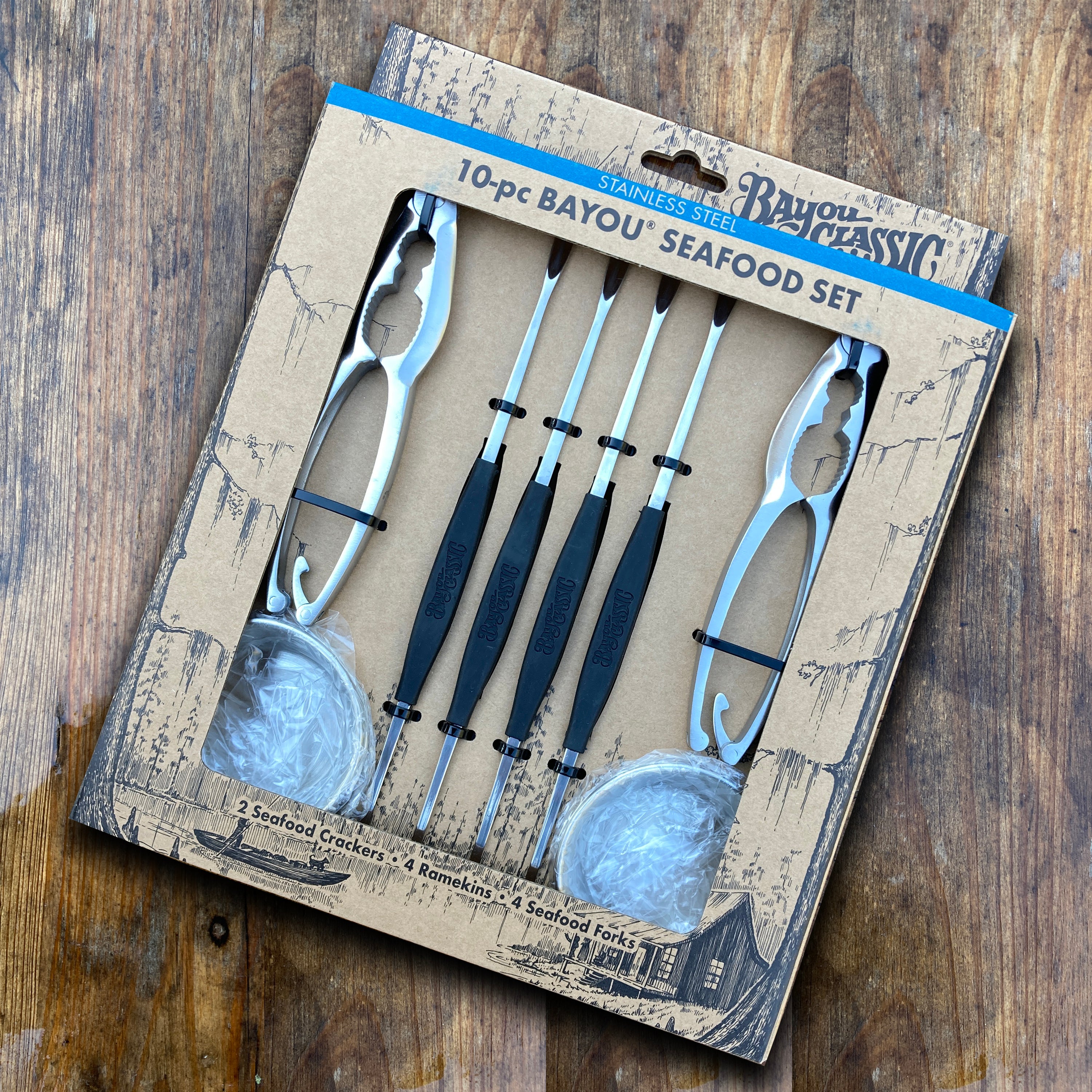 10-pc Bayou® Seafood Set
