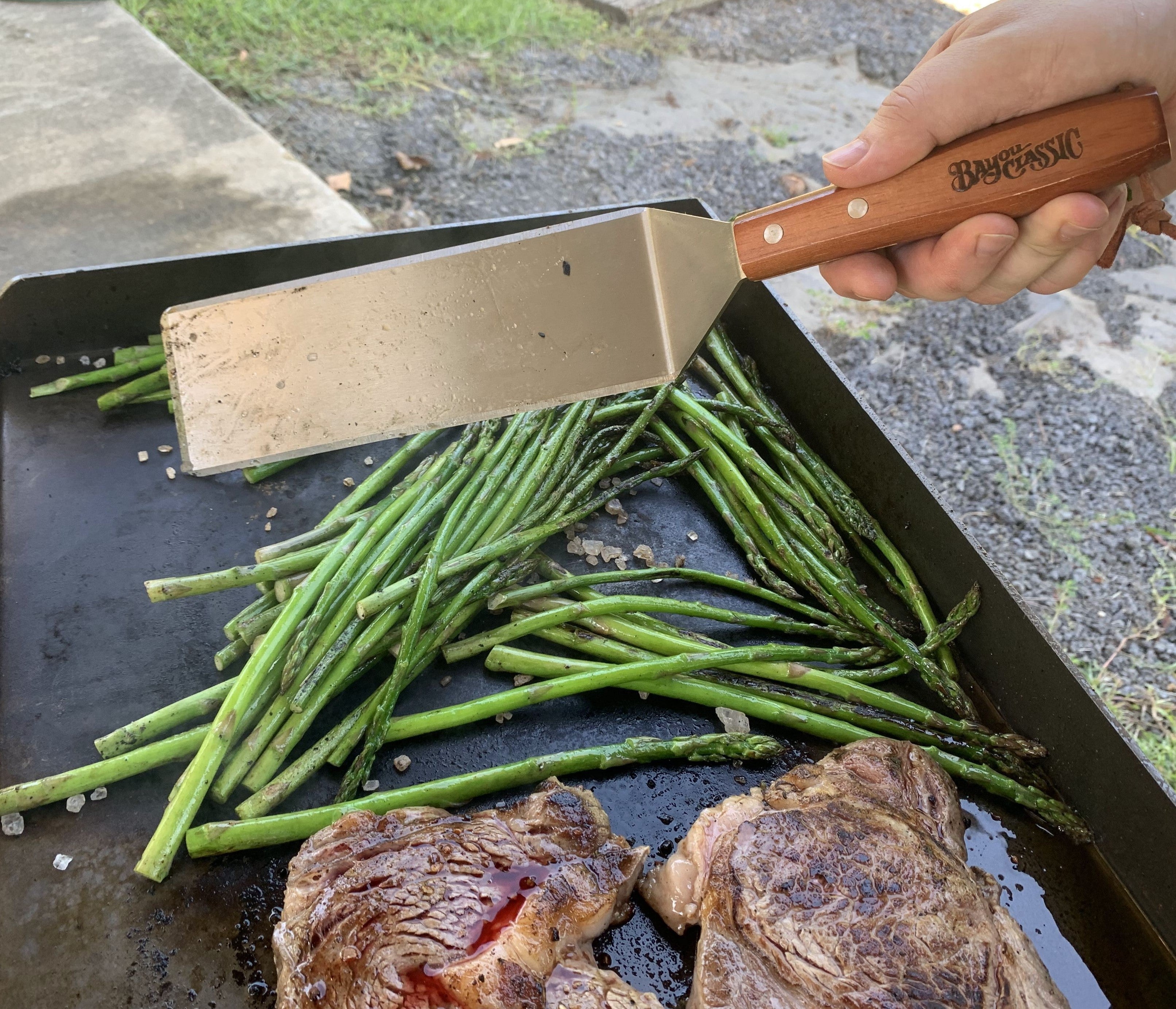 Stainless Griddle Spatula