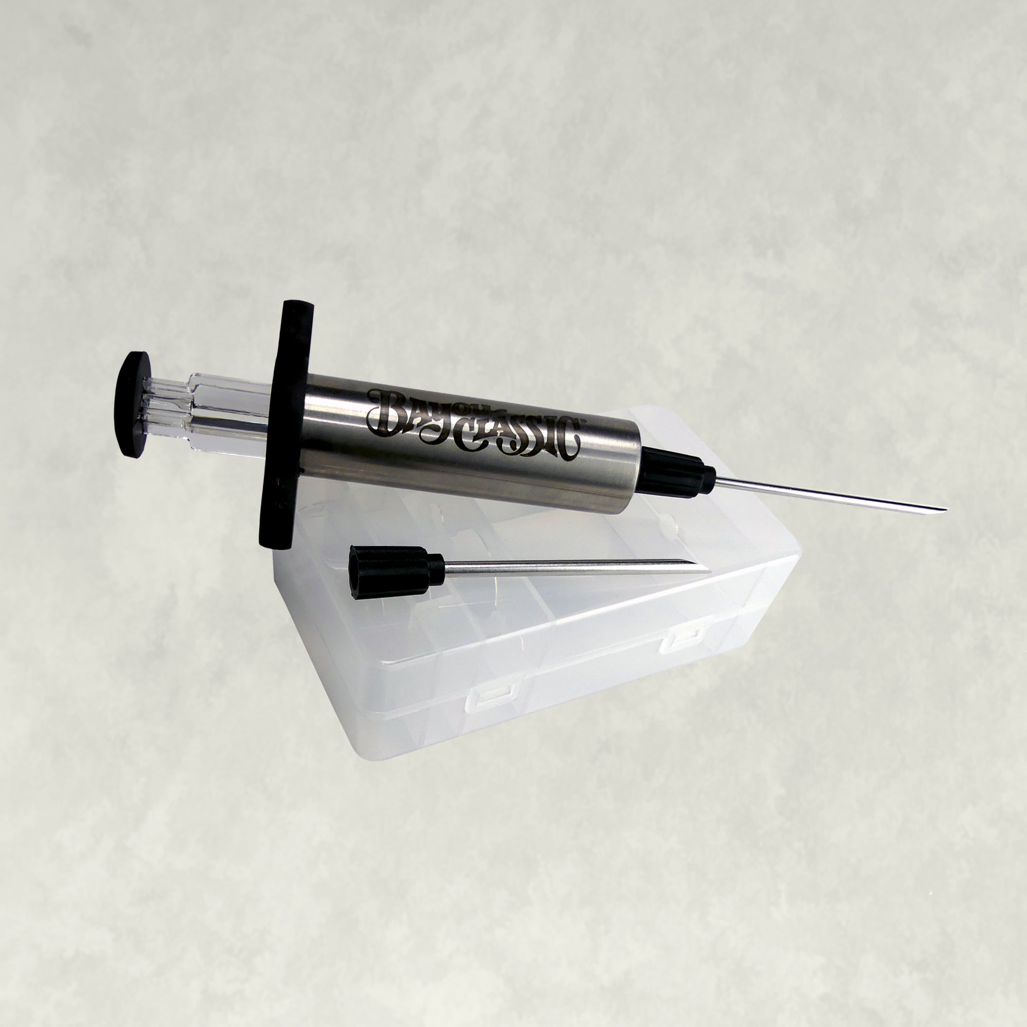 Seasoning Injector with viewing window