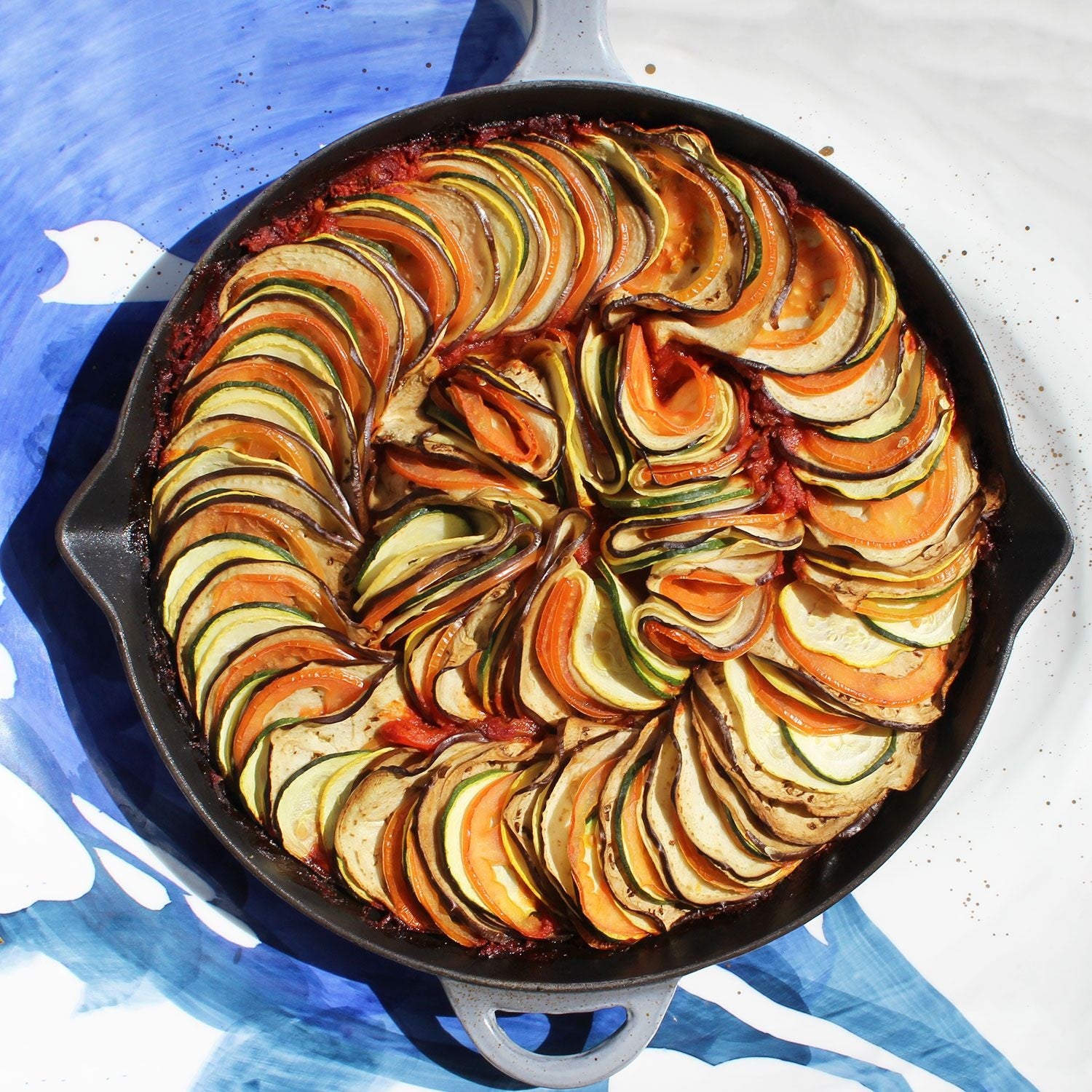 10.5-in Enameled Skillet, Weathered Grey