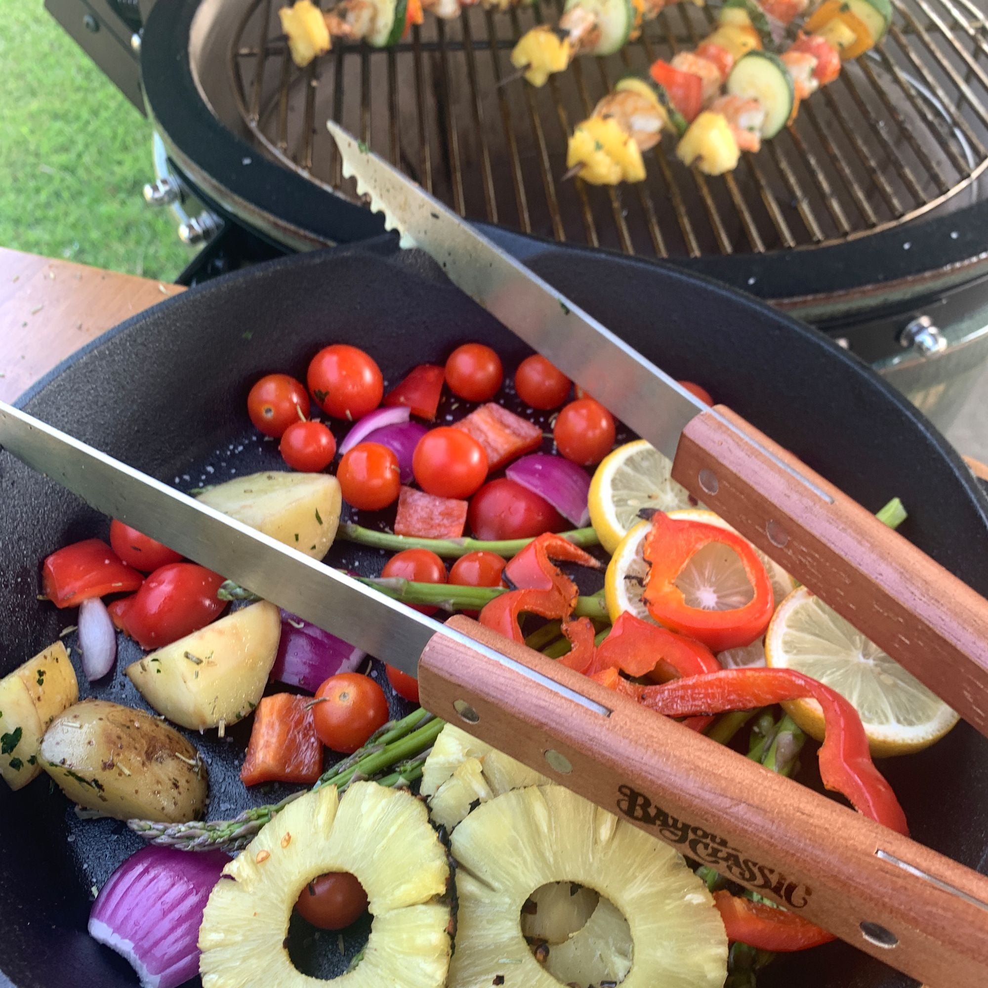 Stainless Grill Tongs