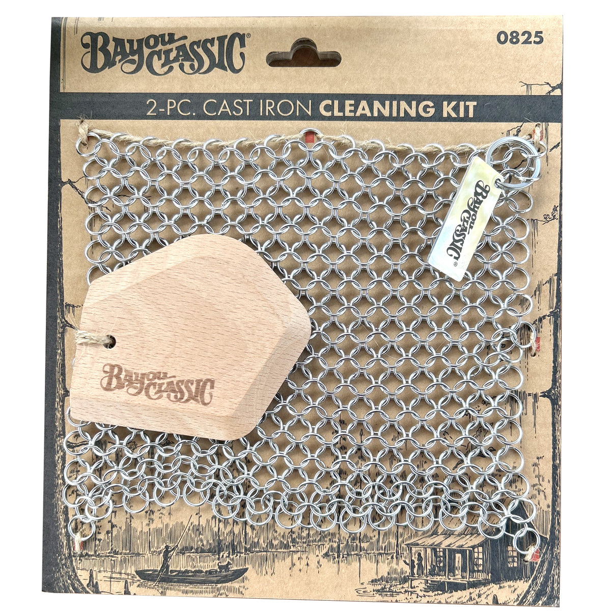 2-pc. Cast Iron Cleaning Kit