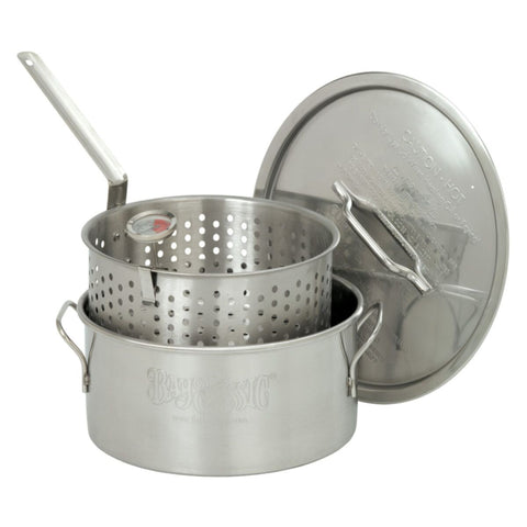 10-qt Stainless Fry Pot