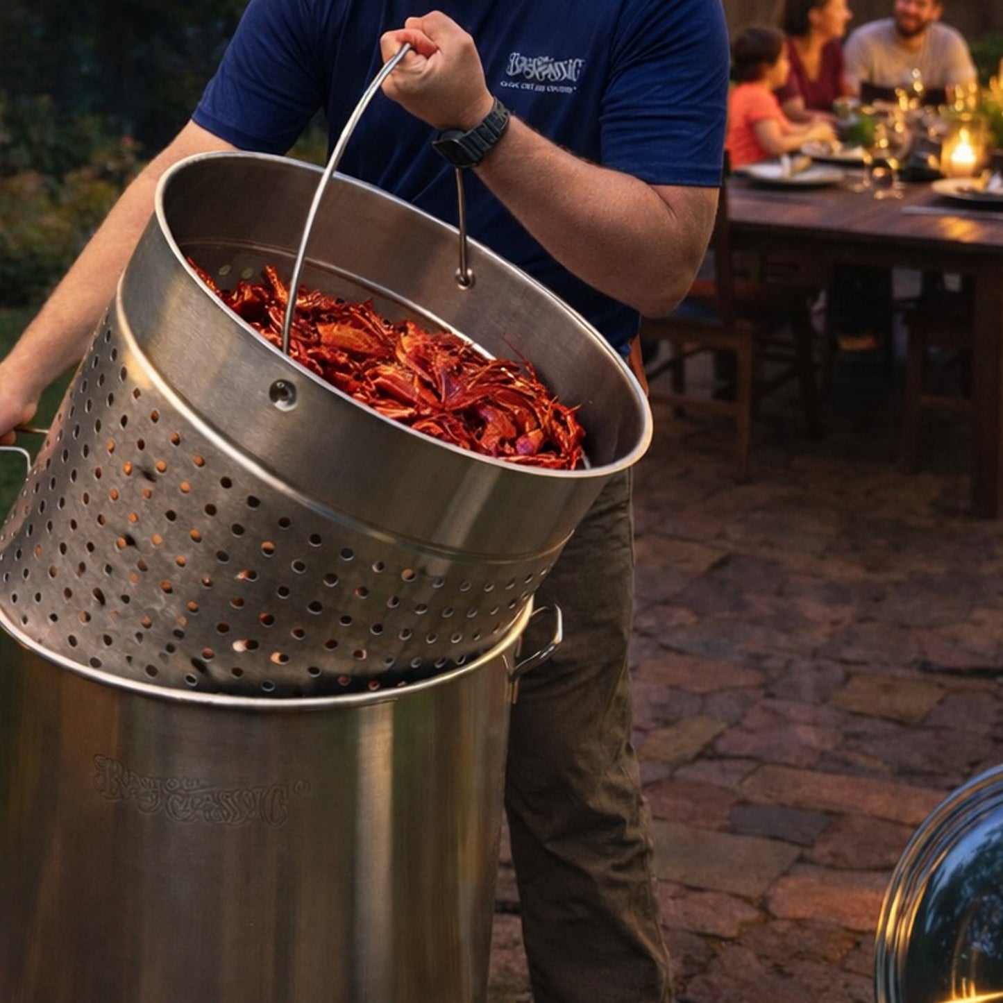 Stainless Bayou® Boilers with Baskets