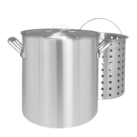 60QT ALUM TAMALE STEAM POT W/LID