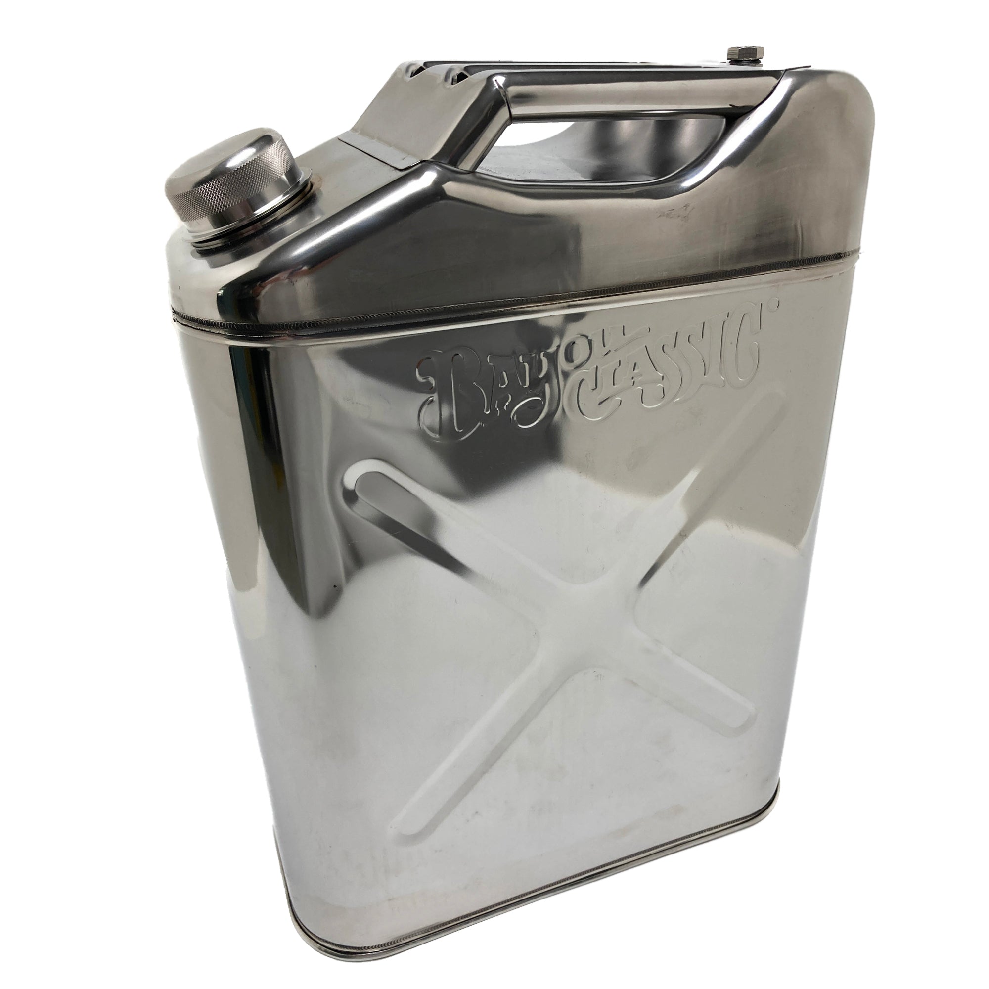 20-qt Stainless Cooking Oil Storage Can