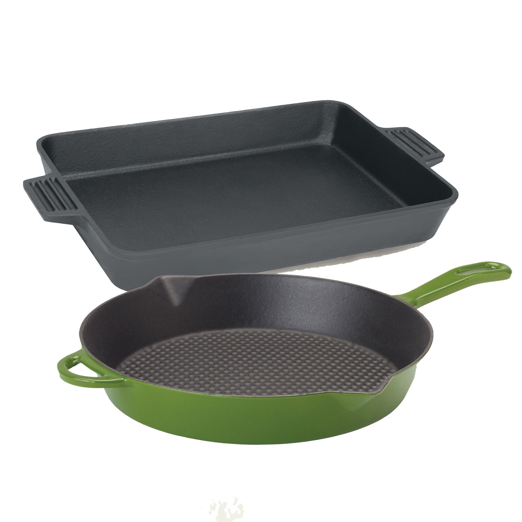 Bayou Classic 13 in. x 9 in. Pre-seasoned Cast Iron Rectangular