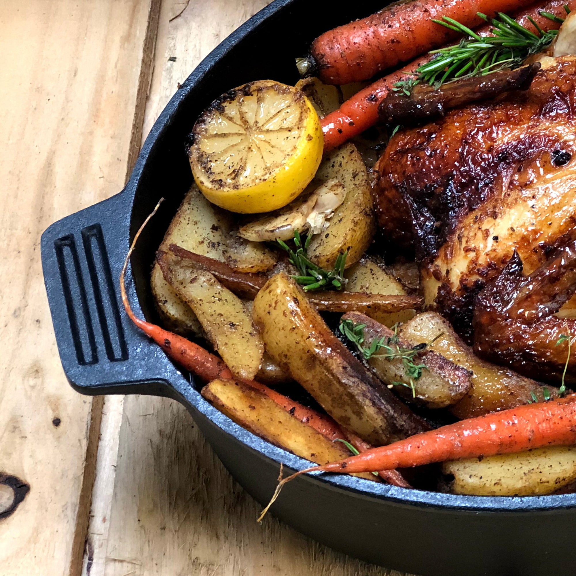 Cast Iron Oyster Roast Pan