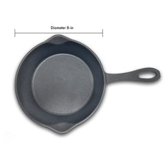 8-in Cast Iron Skillet