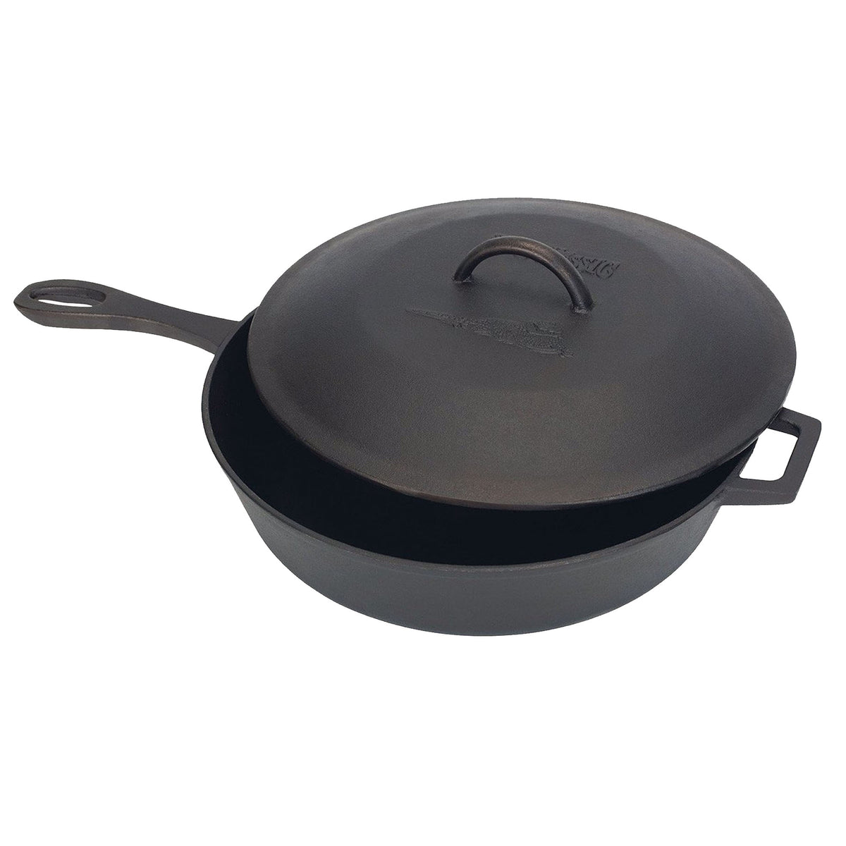 5-qt Cast Iron Covered Skillet