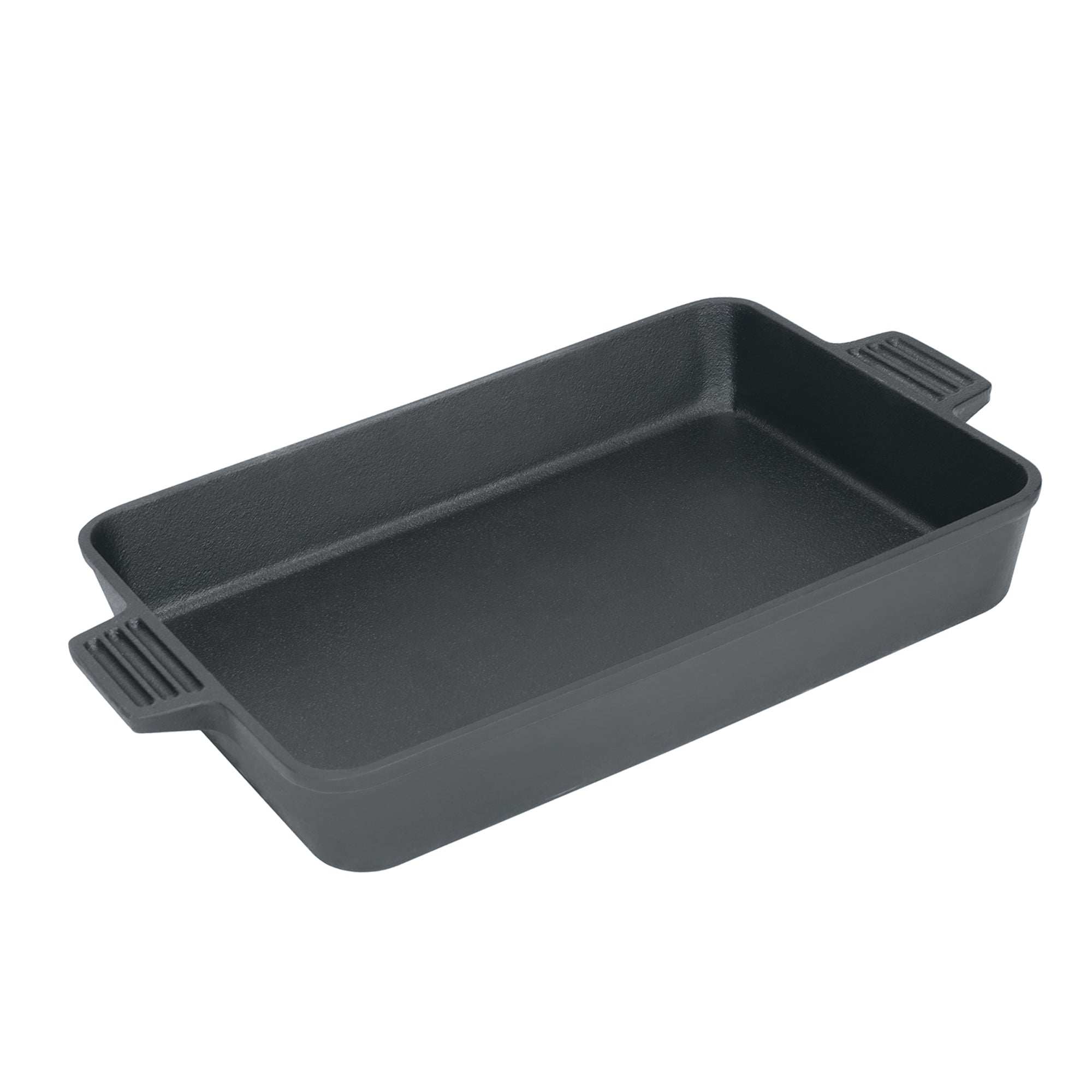 Bayou Classic - 9x13 Inch Pre-Seasoned Cast Iron Cake Pan Casserole Bakeware Dish - Black - Thumbnail 3