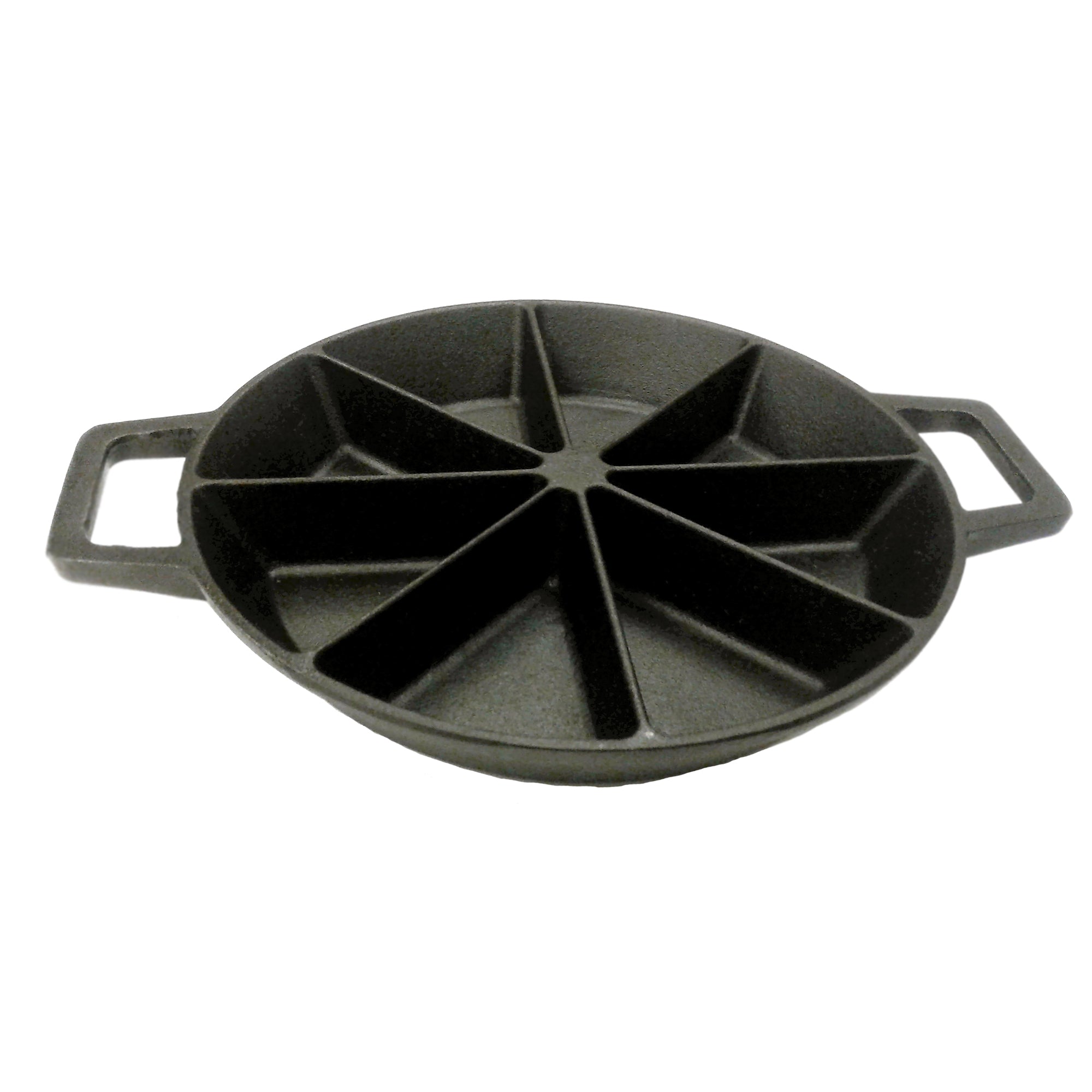 10-in Cast Iron Wedge Cornbread Skillet - Thumbnail 4