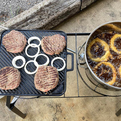 Dual Burner High Pressure Cooker