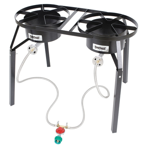 Dual Burner High Pressure Cooker