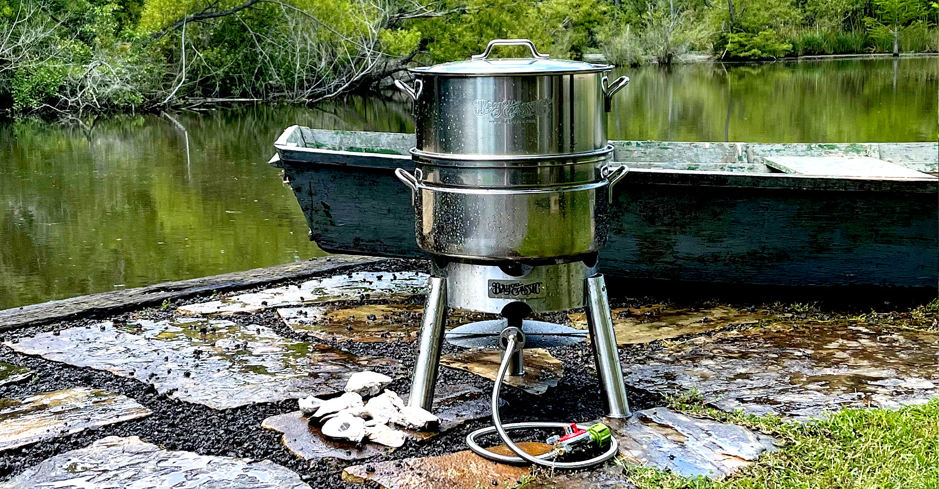 Carolina Cooker® Waxed Stew Pot, 17 Gallon.
