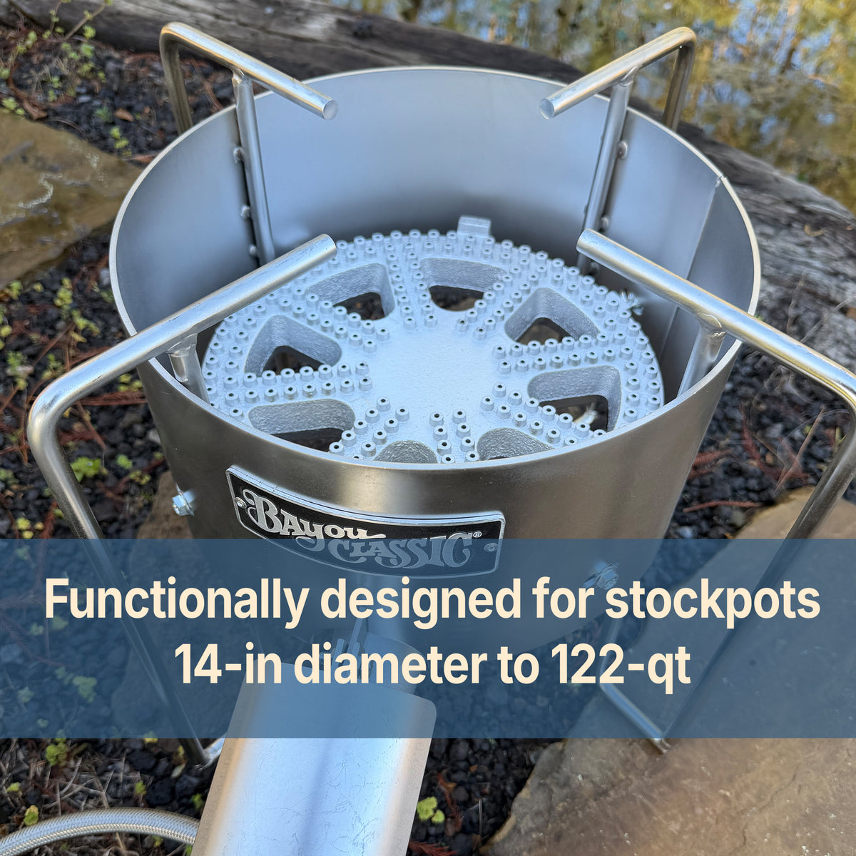 16-in Stainless Banjo Cooker