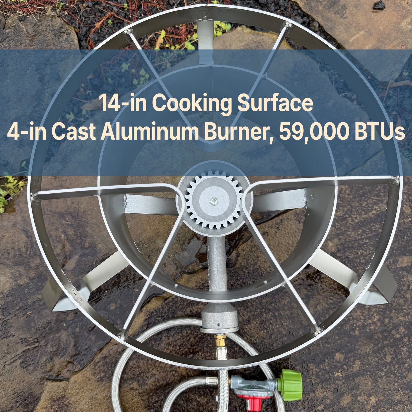 14-in Stainless High Pressure Cooker