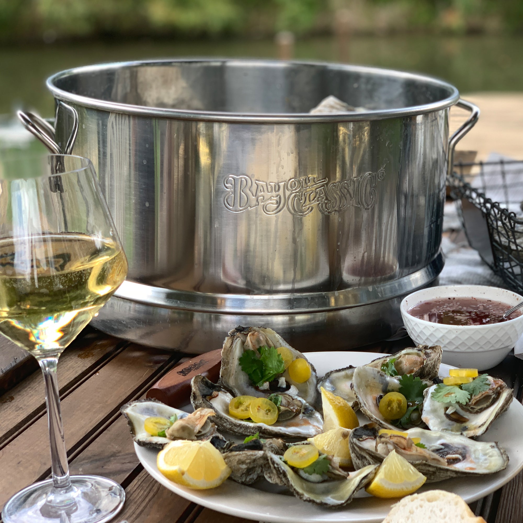 Stainless Seafood Steamer Stainless Cookware Bayou Classic bayouclassic