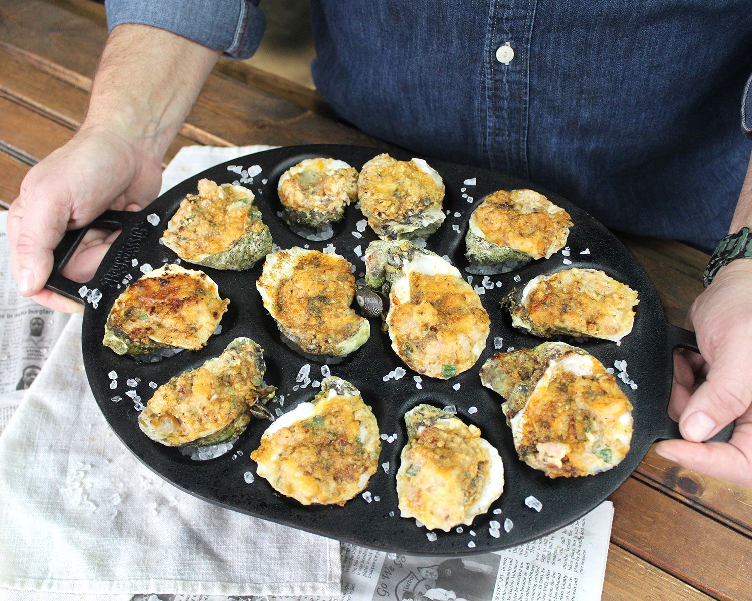 Oyster Grilling Pan: Elevate Your Seafood BBQ Game