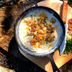 3-qt Cast Iron Covered Skillet