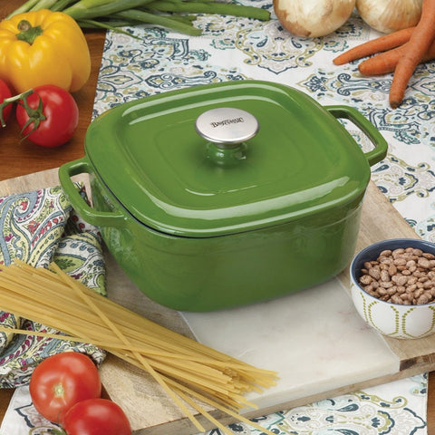 Bayou Classic 7730g 10.5 in. Enameled Cast Iron Skillet Green